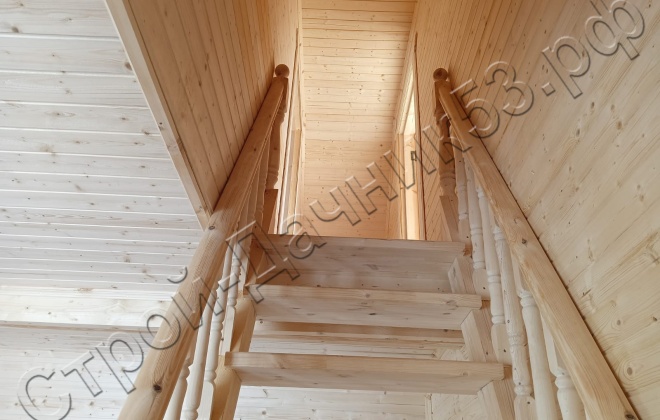 4 Каркасно-щитовой дом Д-89, 7х7м, 89 М², Тульская область, Киреевский район, г. Липки. (17)